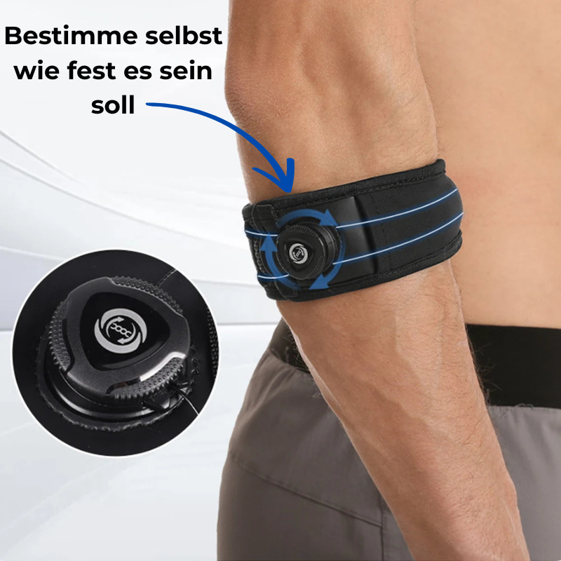 ElbowGuard Ellenbogenspange gegen Tennisarm & Golferarm mit BOA System