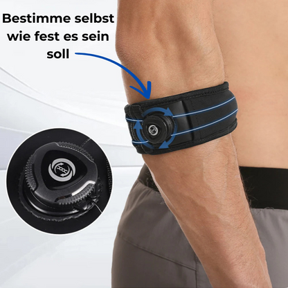 ElbowGuard Ellenbogenspange gegen Tennisarm & Golferarm mit BOA System